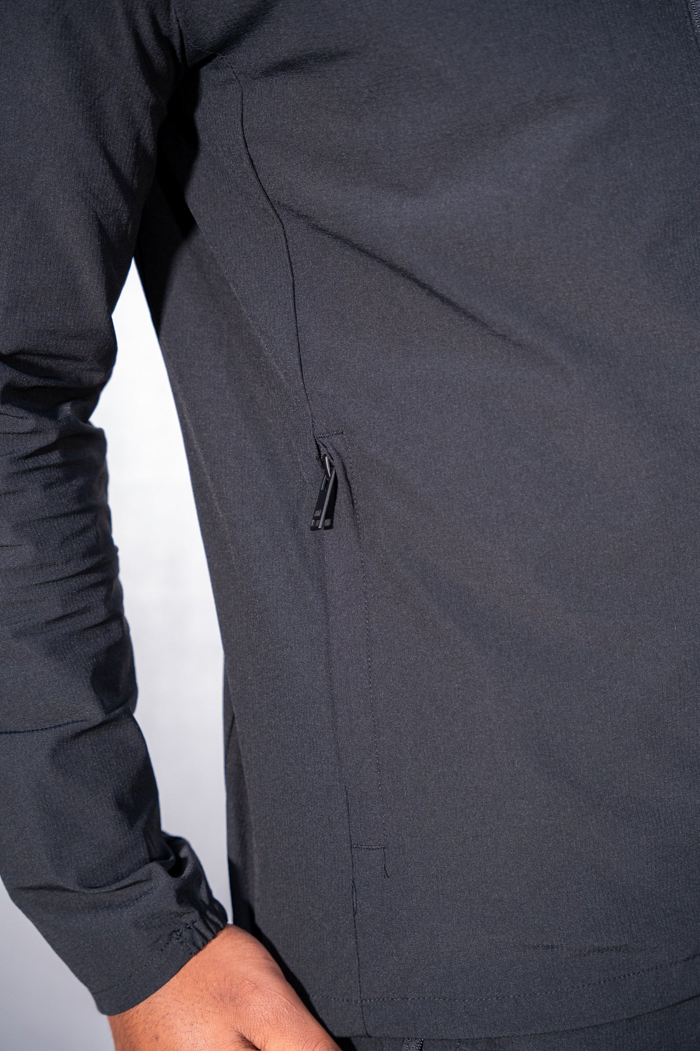 Technical Windbreaker Black