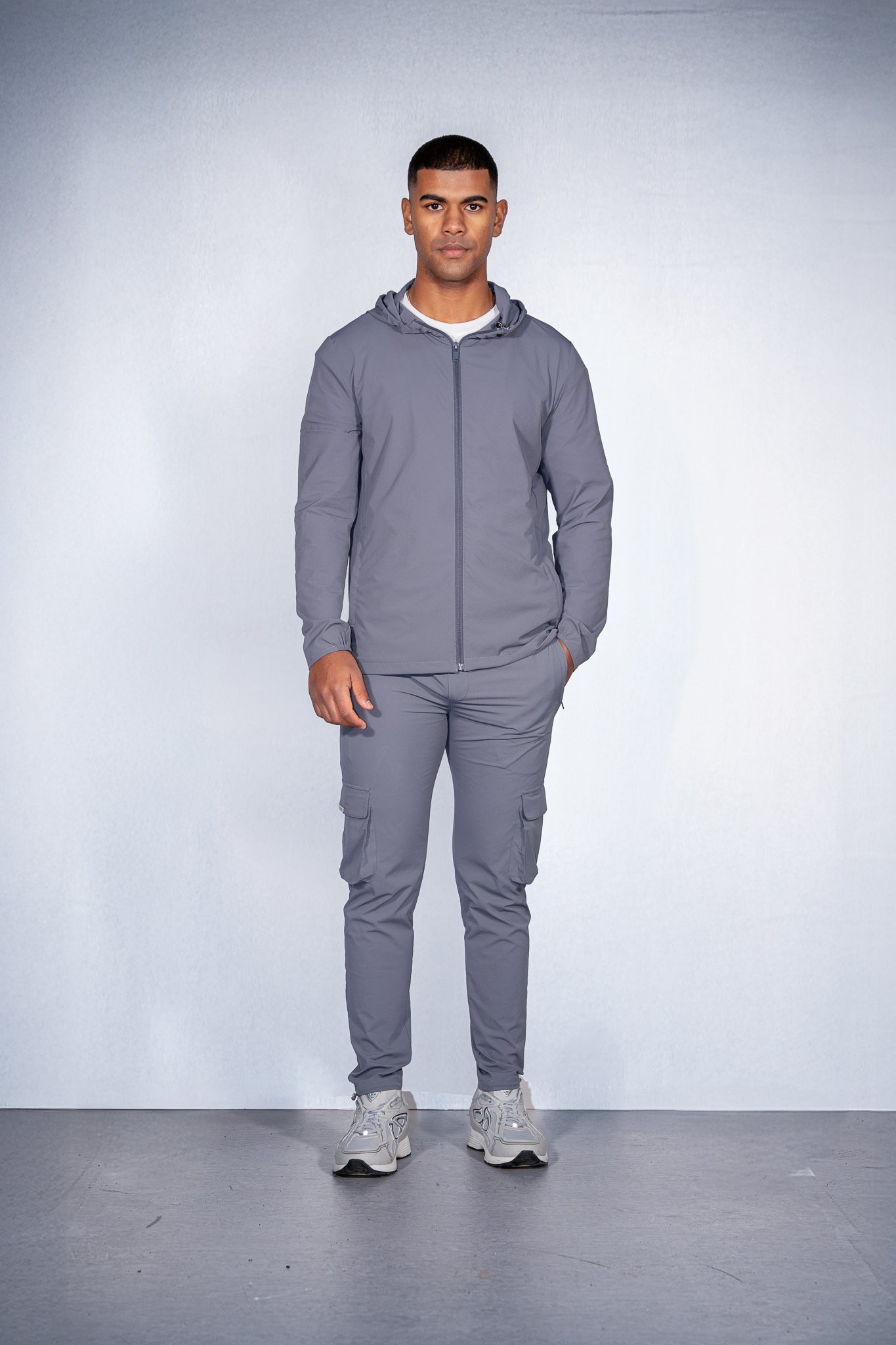 Utility Cargo Pant Light Grey