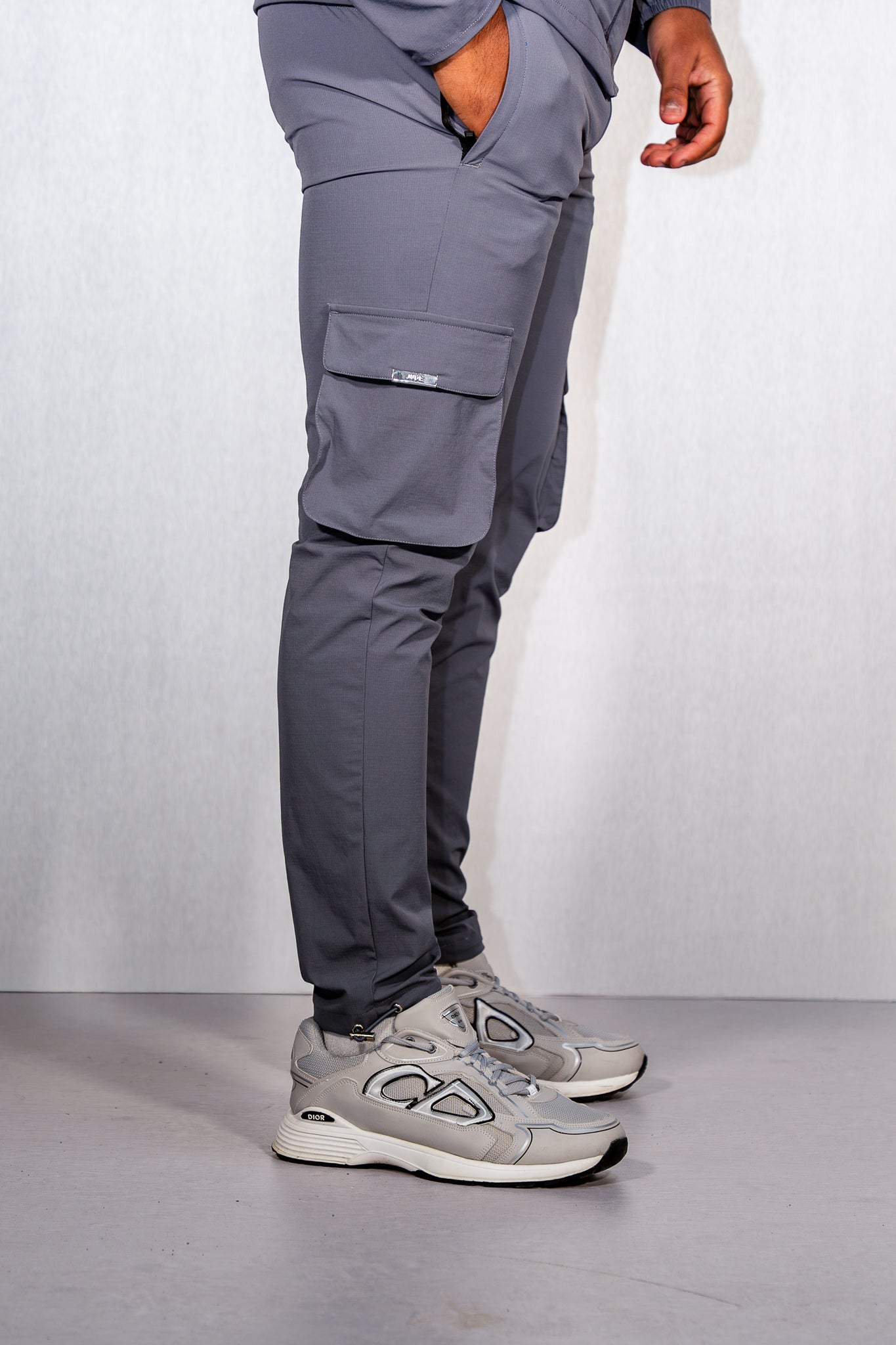 Utility Cargo Pant Light Grey