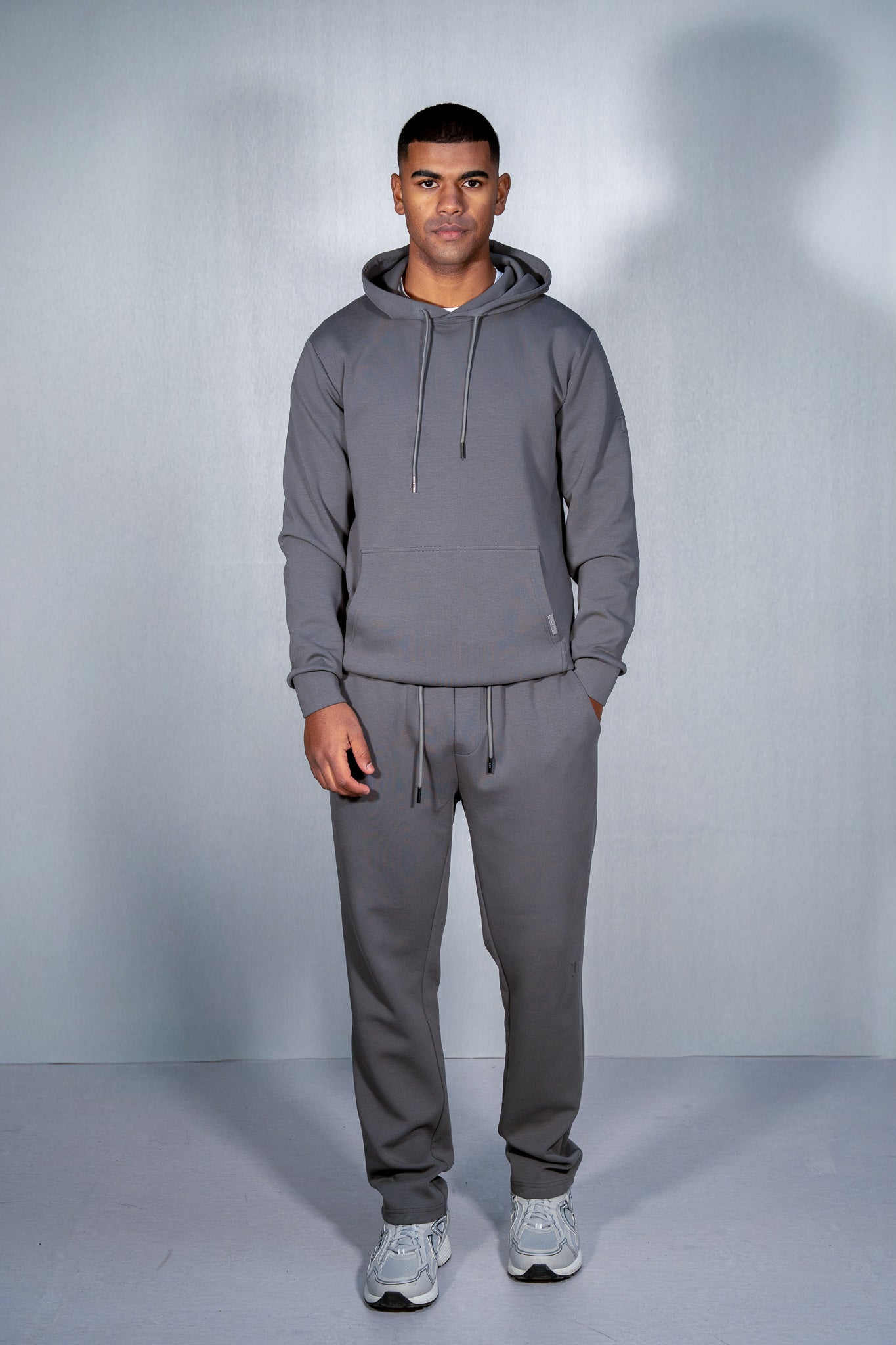 Essential Relaxed Fit Hoodie Grey