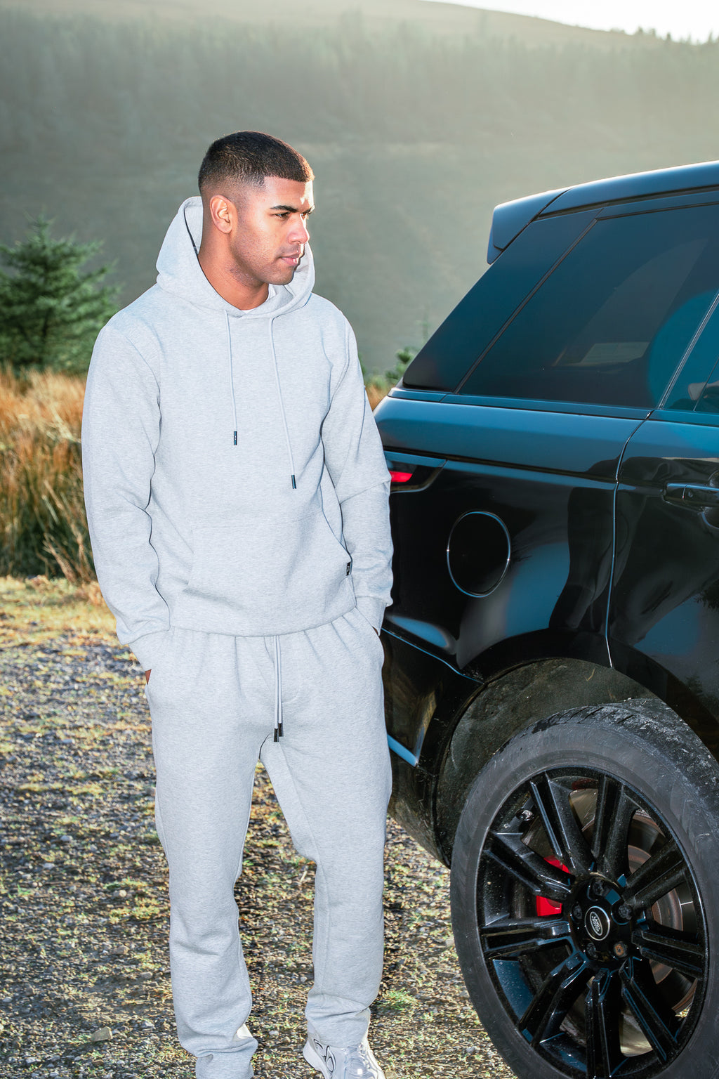 Essential Relaxed Fit Jogger Marl Grey