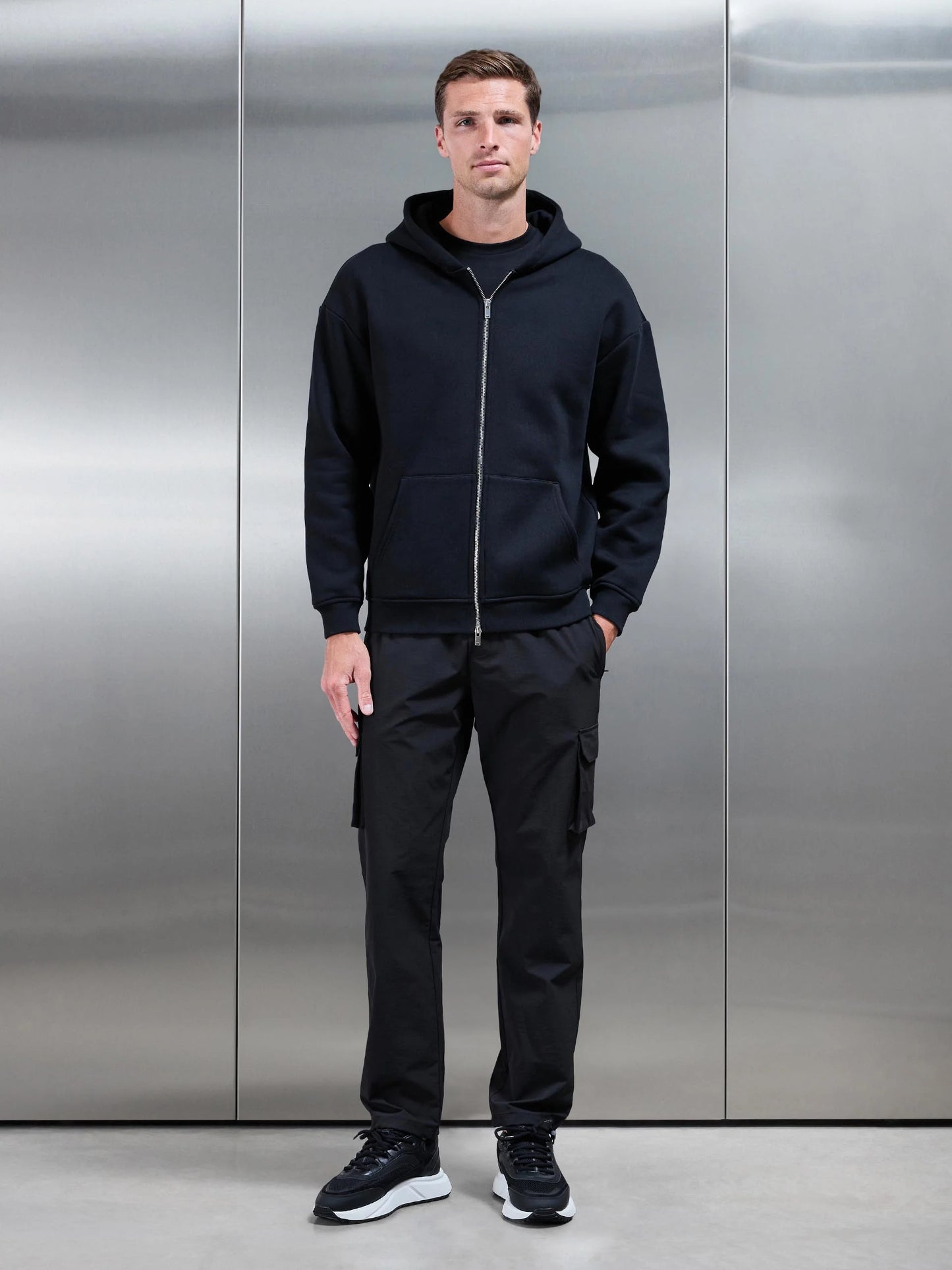 Utility Cargo Pant Black